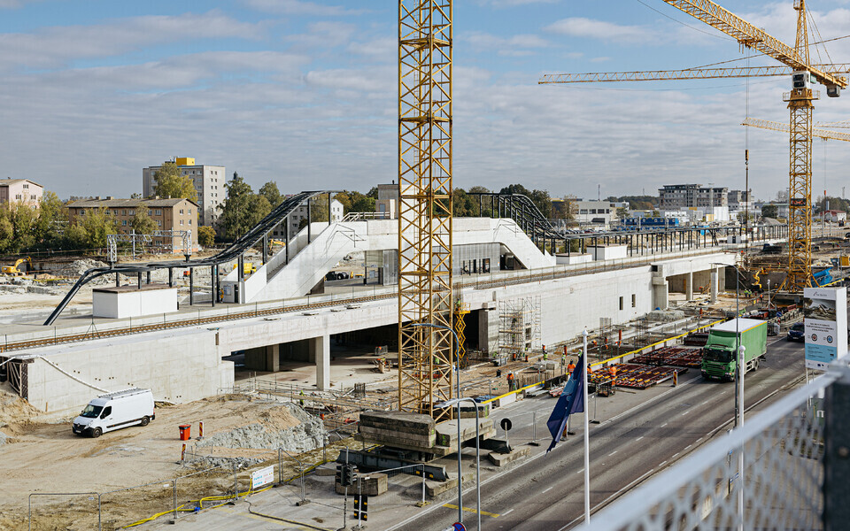 Rail Baltica Tallinna terminali ehitusj&auml;rg 03.10.2025