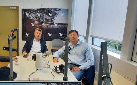 EKRE chair Martin Helme, Isamaa leader Urmas Reinsalu and Center Party leader Mihhail Kõlvart.