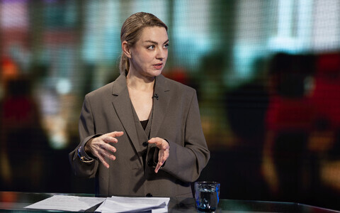 Ксения Кравченко в студии ERR.