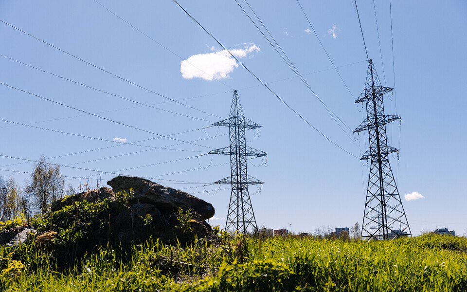 Elektriliinid. Illustreeriv foto.