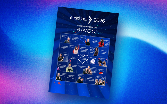 Eesti Laul 2026 bingo