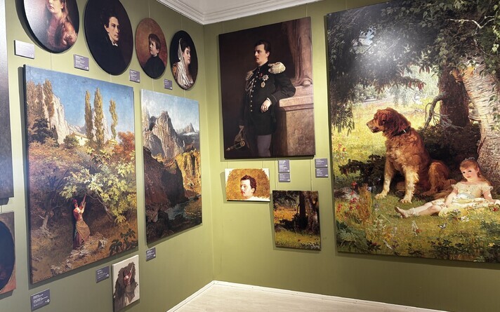 Exhibition of Johann Köler repros at the Viljandi Museum, March 2026.