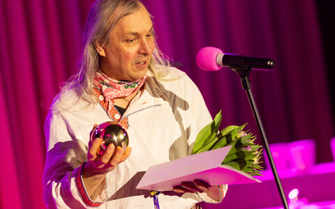 Kultuurkapitali kirjanduspreemiate tseremoonia. Lauri Sommer