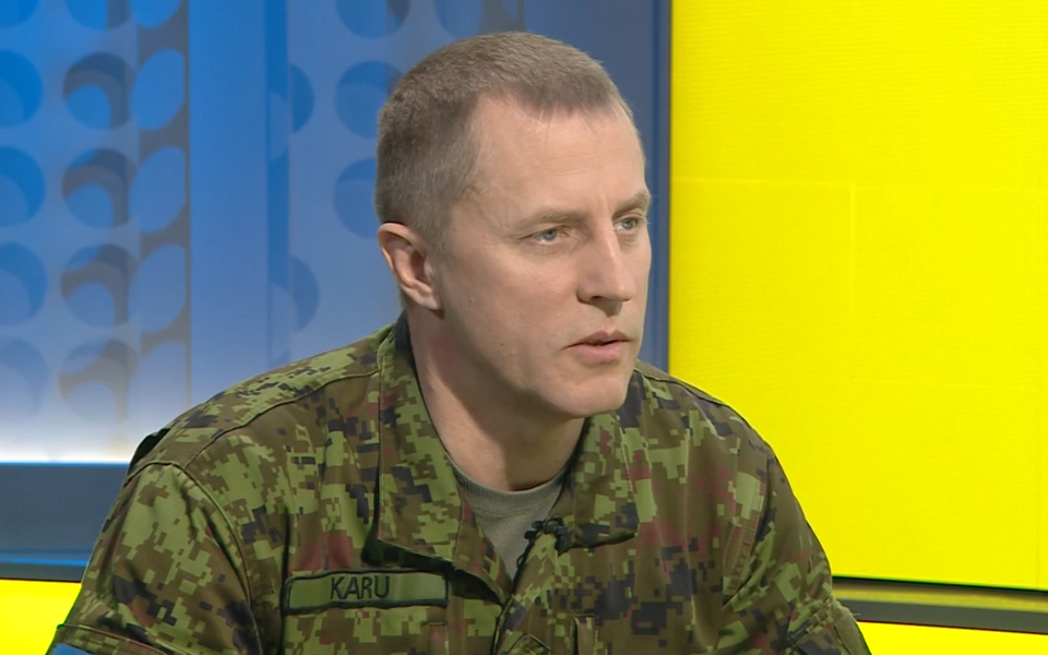 Начальник штаба ВВС Эстонии полковник Фреди Кару.
