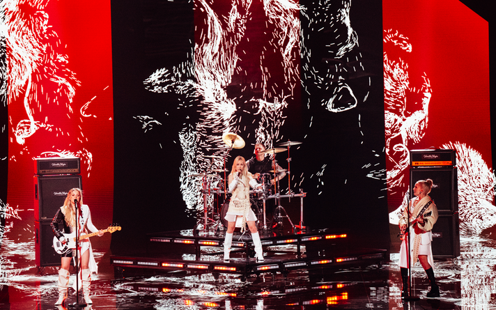 Vanilla Ninja teine lavaproov Eurovisioonil