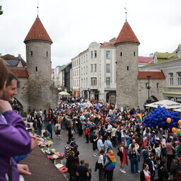 Fotod: Baltic Pride´i rongkäik Tallinnas