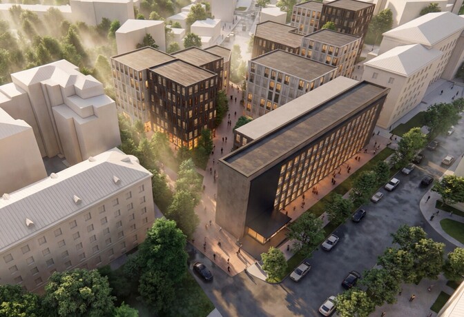 Tallinn unveils plan to transform ERR's old TV building into new city quarter