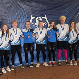Eesti lestaujumise juuniorid võitsid EM-il kolm medalit