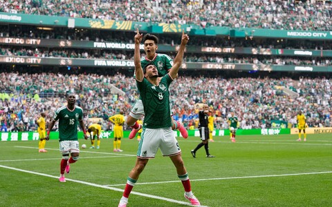 Raul Jimenez lõi MM-i avamängus Mehhiko teise värava