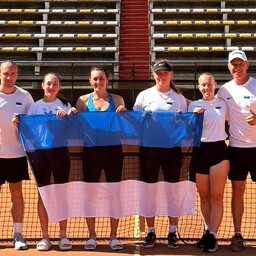 Eesti tennisenaiskond kaotas Armeeniale ning jäi kolmandasse gruppi