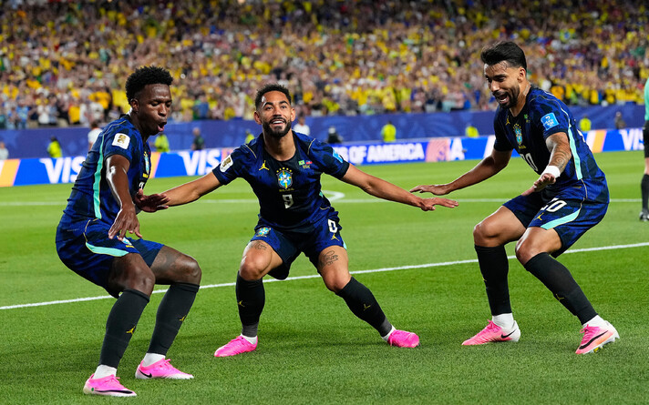 Vinicius Junior, Matheus Cunha, Lucas Paqueta