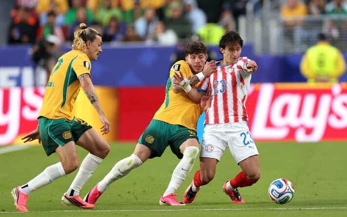 Jalgpalli MM: Paraguay - Austraalia.