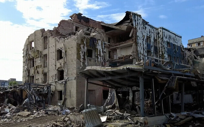 Estonian‑owned mall in Zaporizhzhia 'destroyed' by Russian strike