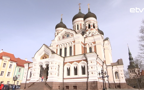Собор Александра Невского в Таллинне.