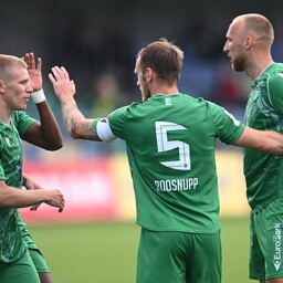Levadia lustis eurosarjas viie väravaga