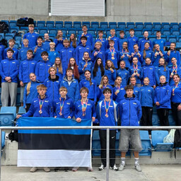 U18 Balti meistrivõistlused tõid Eestile kolmanda koha ja uue noorterekordi