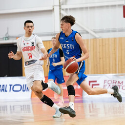 U-20 korvpallikoondis jäi ka Gruusiale alla