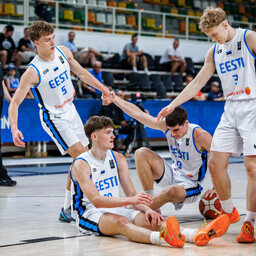 U-18 korvpallikoondis tegi EM-i avamängus Hispaania vastu korraliku partii