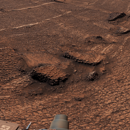 NASA Curiosity kulgur leidis Marsil salapärase kärgstruktuuriga maastiku