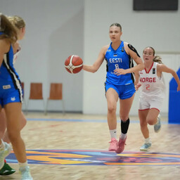 Eesti U-18 korvpallineiud jäid kohamängus alla Norrale