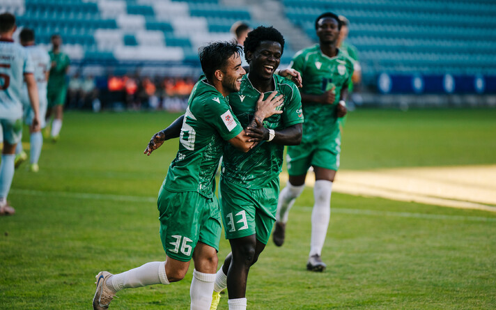 Tallinna FCI Levadia mängijad.