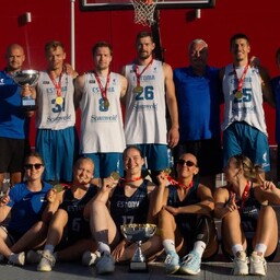 Eesti 3x3 koondised triumfeerisid Nordic Cupil