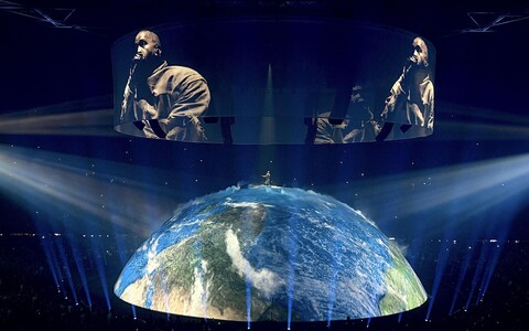 Kanye Westi kontsert Hollandis 2026. aasta juunis.