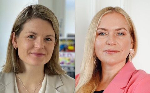 Eveli Kuklane ja Triinu Grossmann