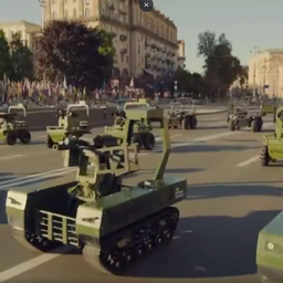 Ukraina näitas drooniparaadil ligi 100 relvasüsteemi
