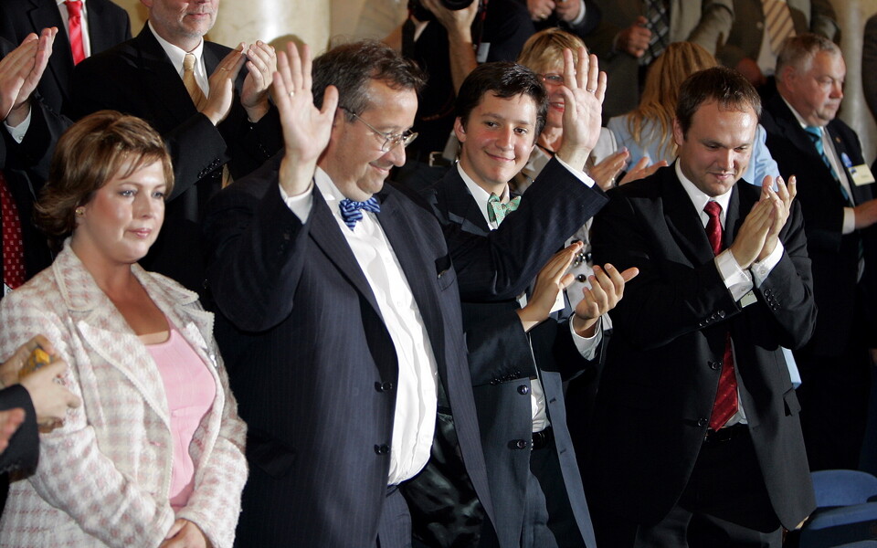 Toomas Hendrik Ilves' first reaction after being elected president.