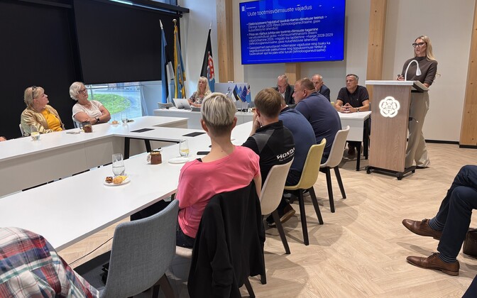 В волости Вильянди представили план строительства газовой электростанции.
