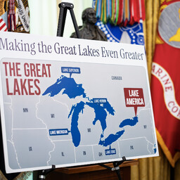 Trump nimetas Ontario järve ümber Ameerika järveks