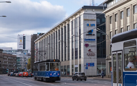 Редакция Delfi, Eesti Ekspress и других изданий Ekspress Grupp на Нарвском шоссе.