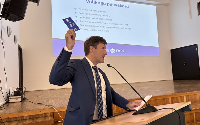 Собрание совета уполномоченных EKRE.