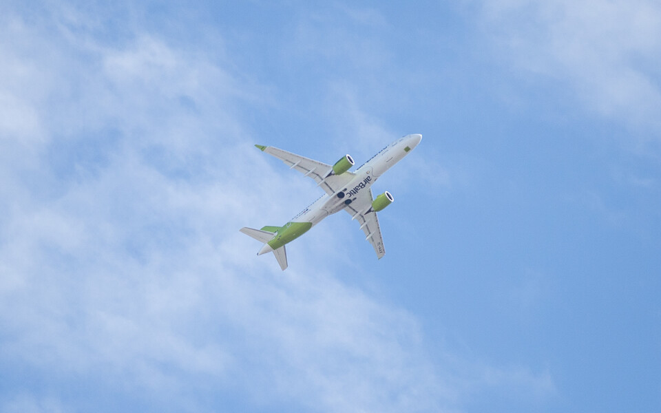 Air Balticu lennuk.