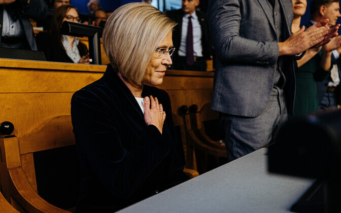 Uus vastvalitud Eesti vabariigi president Ülle Madise