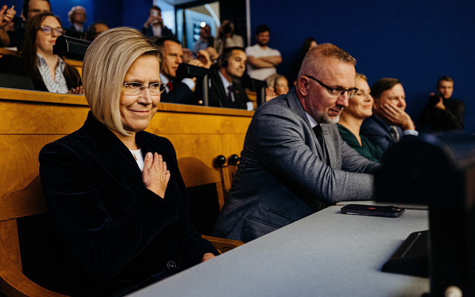 Uus vastvalitud Eesti vabariigi president &Uuml;lle Madise