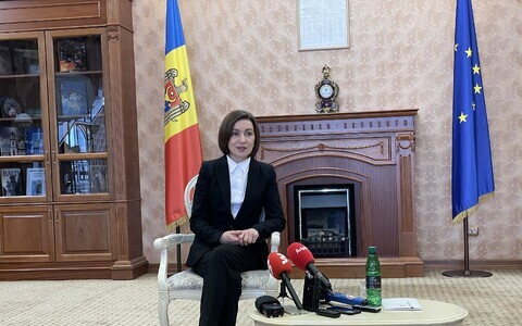 Президента Молдовы Майя Санду.