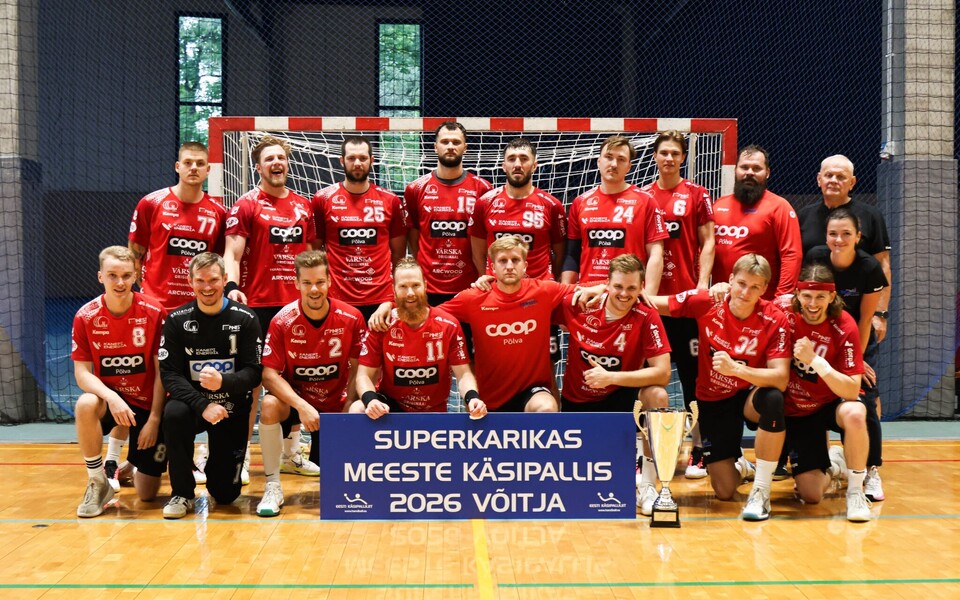 Põlva Serviti tõstis teist aastat järjest superkarika pea kohale