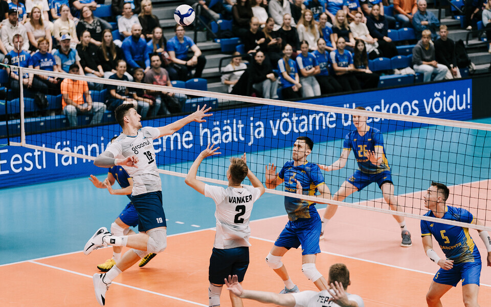 Võrkpalli kontrollmäng: Eesti - Ukraina
