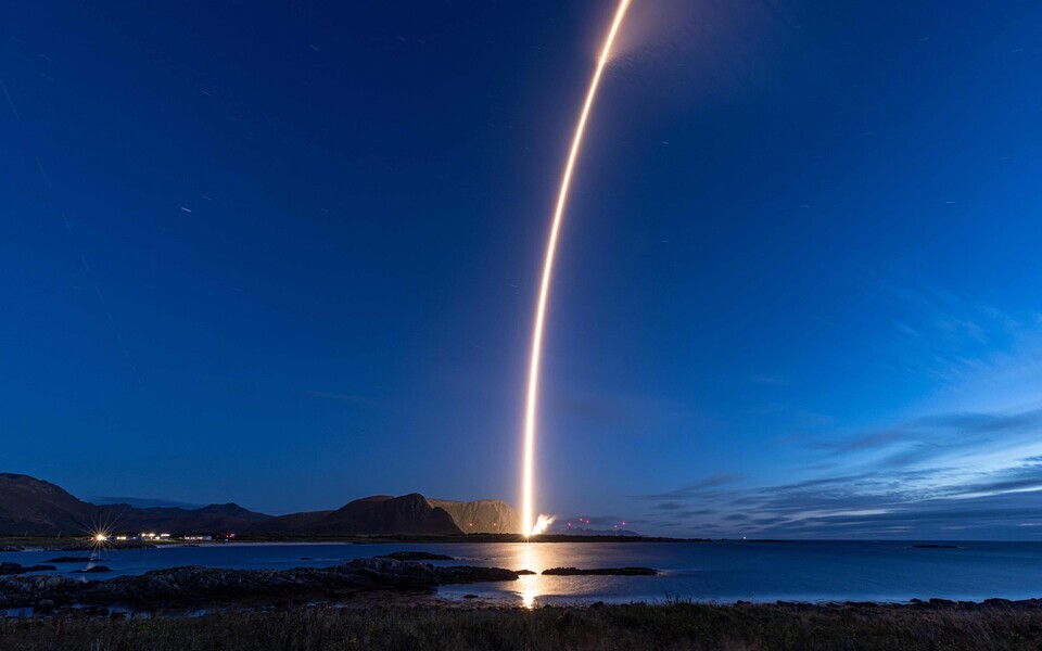 Saksamaa ettev&otilde;te Isar Aerospace saatis Norrast orbiidile raketi.