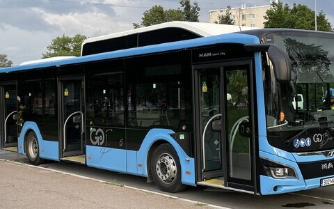 Автобус в Нарве.