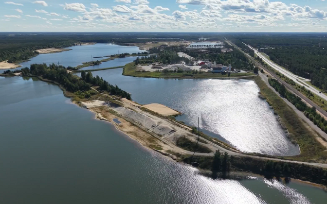 Former Tallinn-area dump site reborn as lake and swimming spot