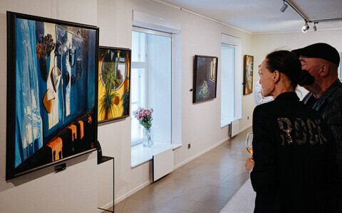 Vernissage galeriis avati Liisi Ördi ja Martin Urbi ühisnäitus
