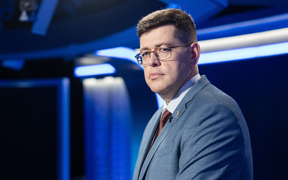 Андрей Канте в студии ERR.