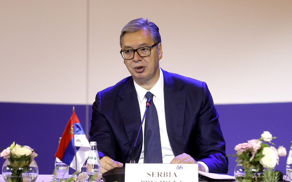 Serbia president Aleksandar Vučić