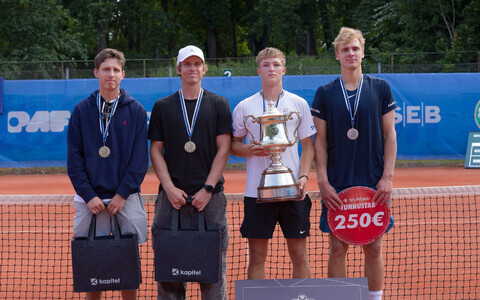 Vasakult: Denis Maijorov, Kristjan Tamm, Markus M&ouml;lder ja Oliver Ojak&auml;&auml;r.