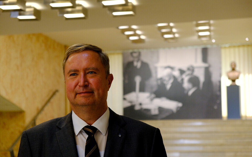 Ambassador-at-large for the Estonian Diaspora Marti M&auml;tas at the Ministry of Foreign Affairs. September 2026.