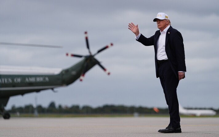Дональд Трамп в Ирландии.