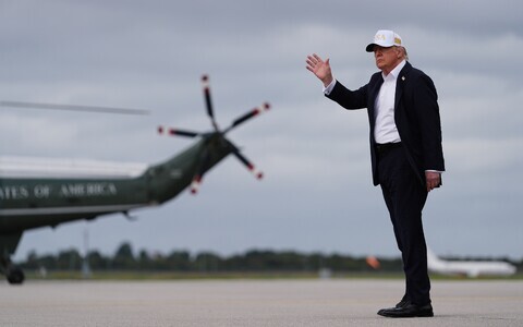 Дональд Трамп в Ирландии.